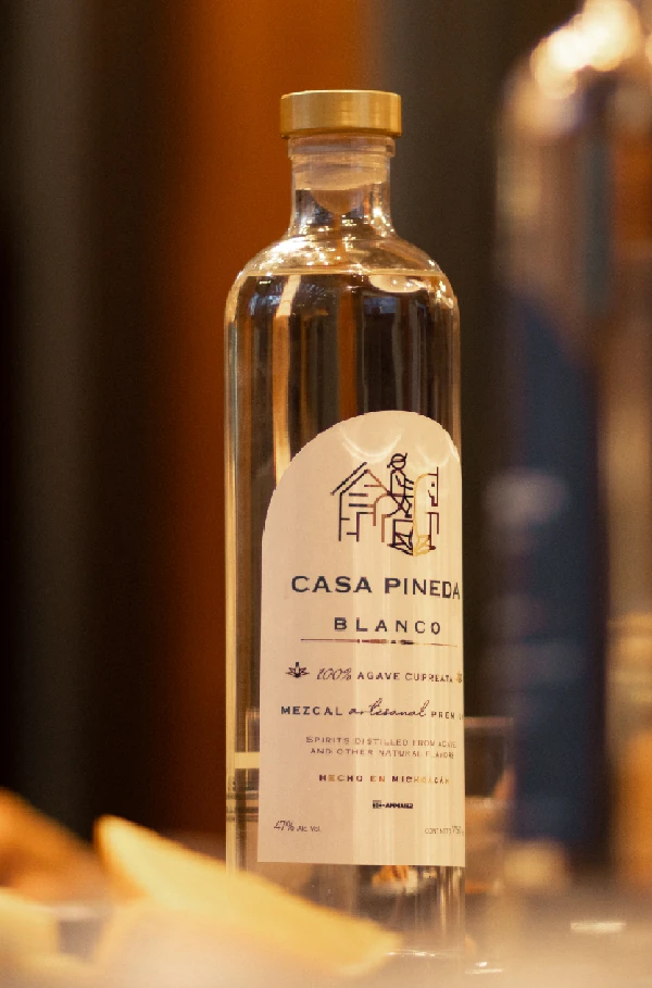 Botella Mezcal Blanco