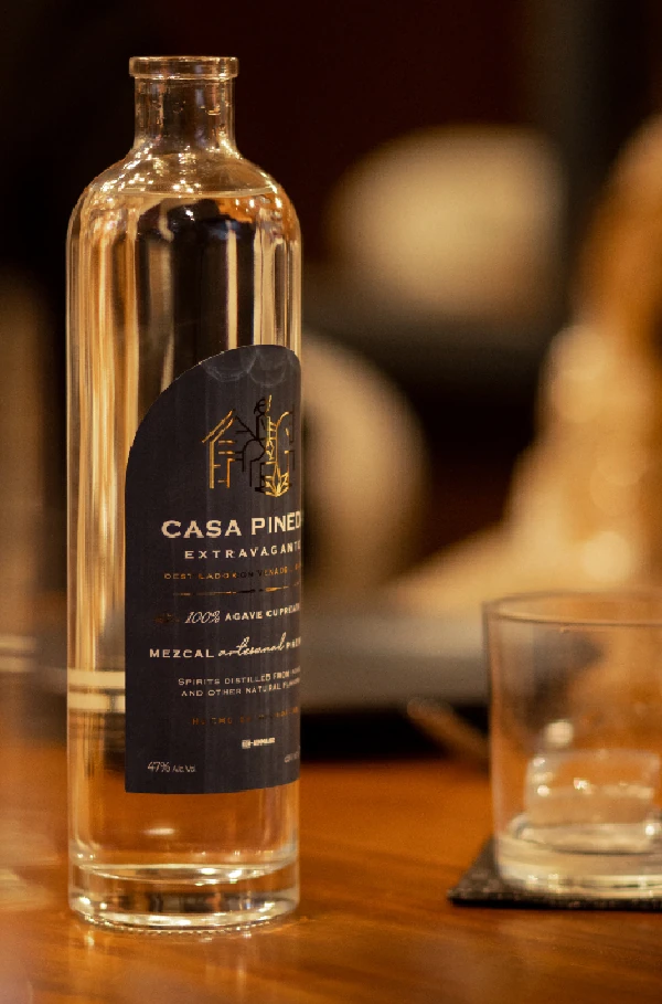 Botella Mezcal Extravagante